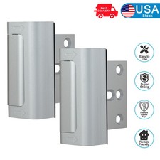 2 PACK Home Security Door Lock Childproof Door Reinforcement Lock Upgrade Design