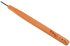 Michihamono 1.5mm V Gouge Parting Tool High Speed Steel Woodcarving Micro Chisel