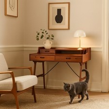Vintage Writing Desk Design Svend Åge Madsen Sigurd Hansen 1950s Original