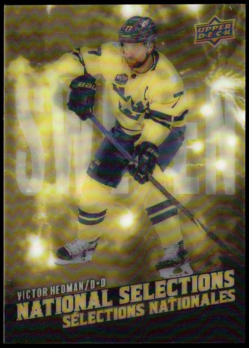 Victor Hedman #NS-7 2025 Upper Deck Tim Hortons National Selections card