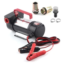 200W 12V DC Anti-Shock Electric Fuel Transfer Pump Diesel Transfer Pump Kit
