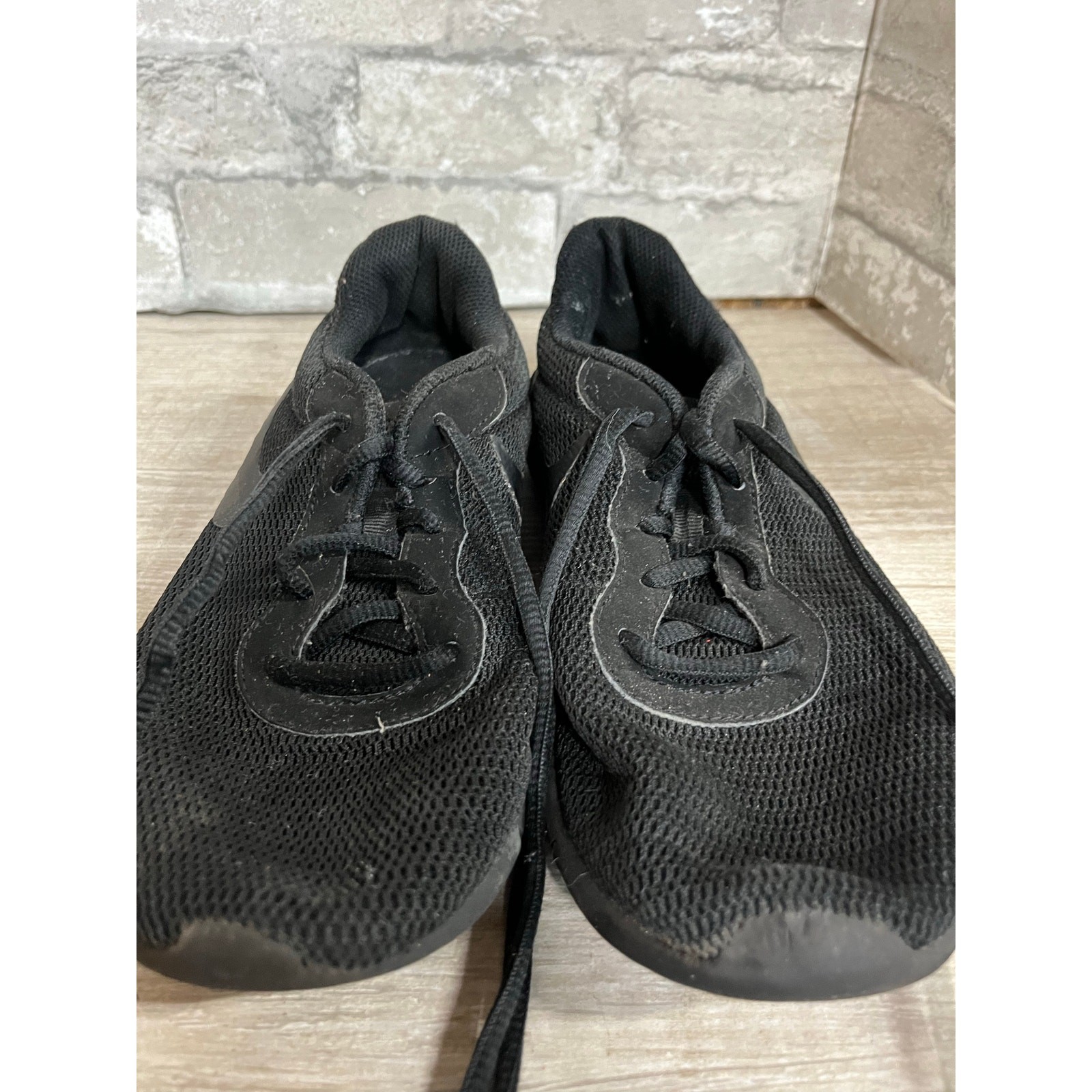 SAOLA Scarpe sneakers Nike Tanjun stringate in rete nere giovanili taglia 5 5