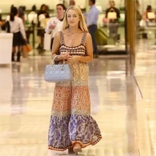 Zimmermann Dress Size 4 | AU 16 | US 12 Devi Crochet Long Paisley Maxi