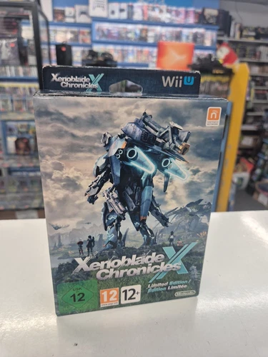 Xenoblade Chronicles X Wii U PAL Limited Edition CIB SteelBook Artbook