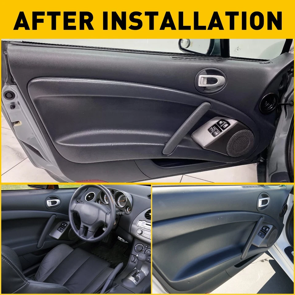 Black Front Driver Interior Pull Door Handle for Mitsubishi Eclipse 2006-2012 - Image 3 of 4