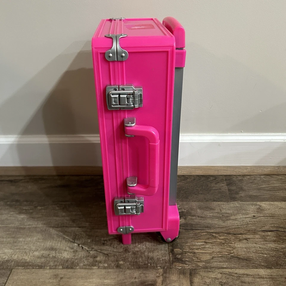 Lisa Frank Horses Rainbow Chaser Lollipop Pink Rolling Suitcase Luggage 90s Y2K - Image 4 of 4