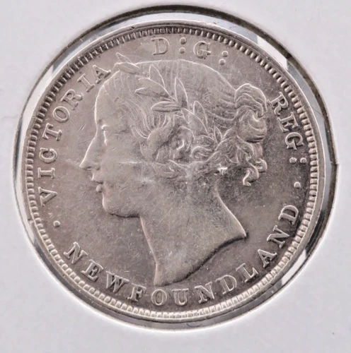 1873 Newfoundland 20 Cents — photo from another recent sale