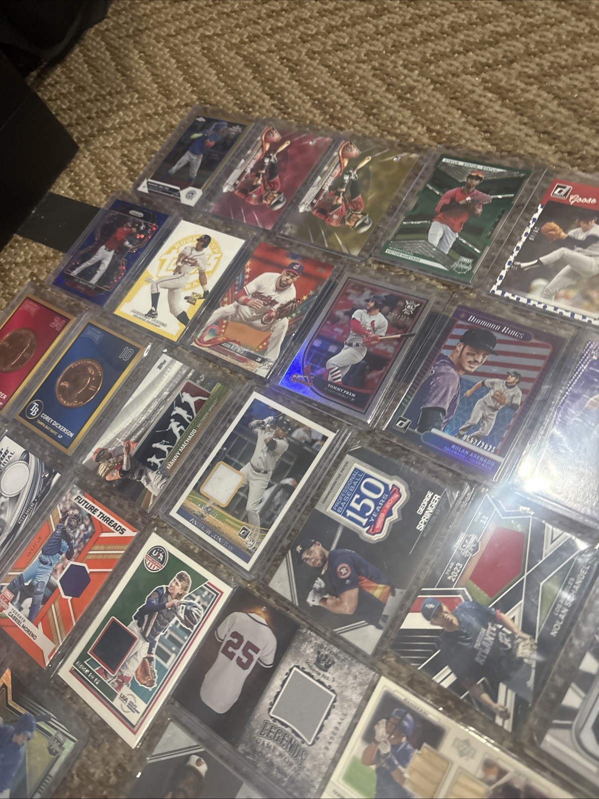 Lot Of 143 Baseball Card ONLY Numbered Patches And AUTOS 2008-2010 And 2017-2026 view 10