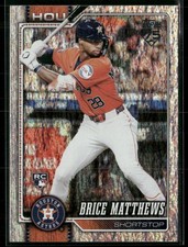 2026 Topps #132 Brice Matthews Sandglitter