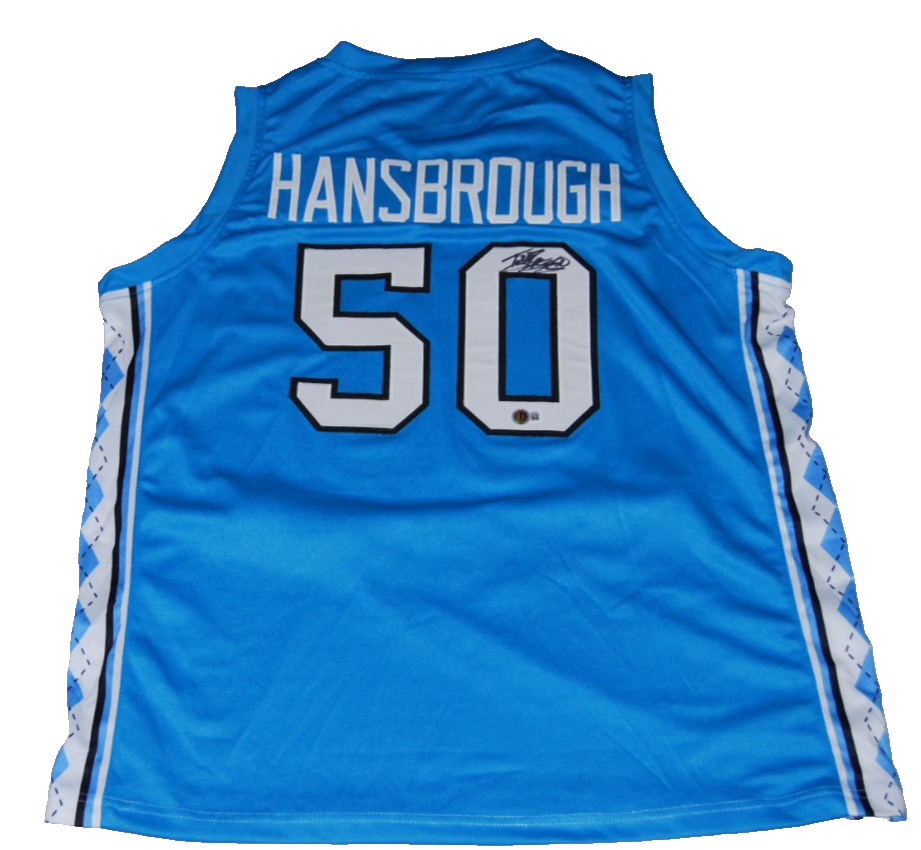 Tyler Hansbrough Autographed Signed North Carolina Tar Heels () jersey BECKETT BAS BV10281 