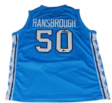 TYLER HANSBROUGH signed (NORTH CAROLINA TAR HEELS) jersey BECKETT BAS BV10281