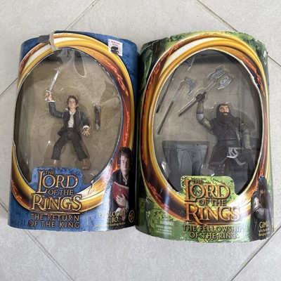 Lord of the Rings Action Figures  Gimli the Dwarf & Bilbo