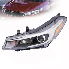 Headlight Left Halogen Clear Kia Forte/Forte5 2017-2018 KI2502201