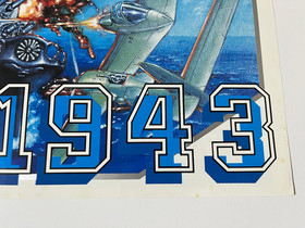 1943 Midway Kaisen Nintendo Famicom Flyer Japan (Capcom)