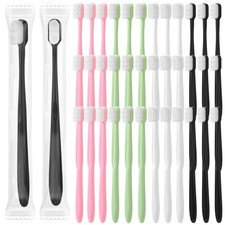 Pinkunn 36 Pcs Soft Micro Nano Toothbrush Bulk 20, 000 Nano Fiber Bristle Too...