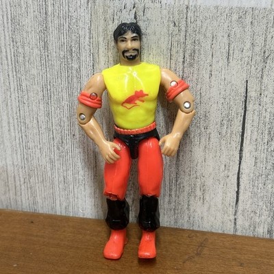 Vintage 1991 Remco Rick Rat Reynolds 3 3/4 AAWF Action Figure