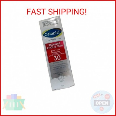 CETAPHIL Redness Relieving Daily Facial Moisturizer SPF 40, 1.7 fl oz, Broad spe