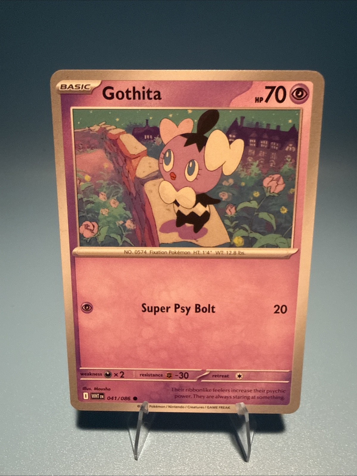 Gothita 41/86 Common | White Flare | Pokemon Card