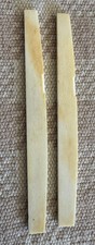 3/32  SIZE Pre Compensated BONE SADDLE for 6 or 12 String Acoustic Guitar 4-1/4  