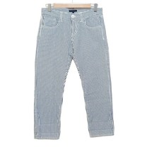 Auth TOMMY HILFIGER - Navy White Women's Pants