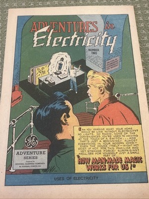 Adventures In Electricity, #2 Adventure Series, General Electric Co. 1/46
