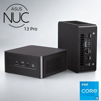 ASUS NUC 13 Pro Tall Barebone Kit Mini PC, Intel Core i5-13420H, Wi-Fi6E BT5.3