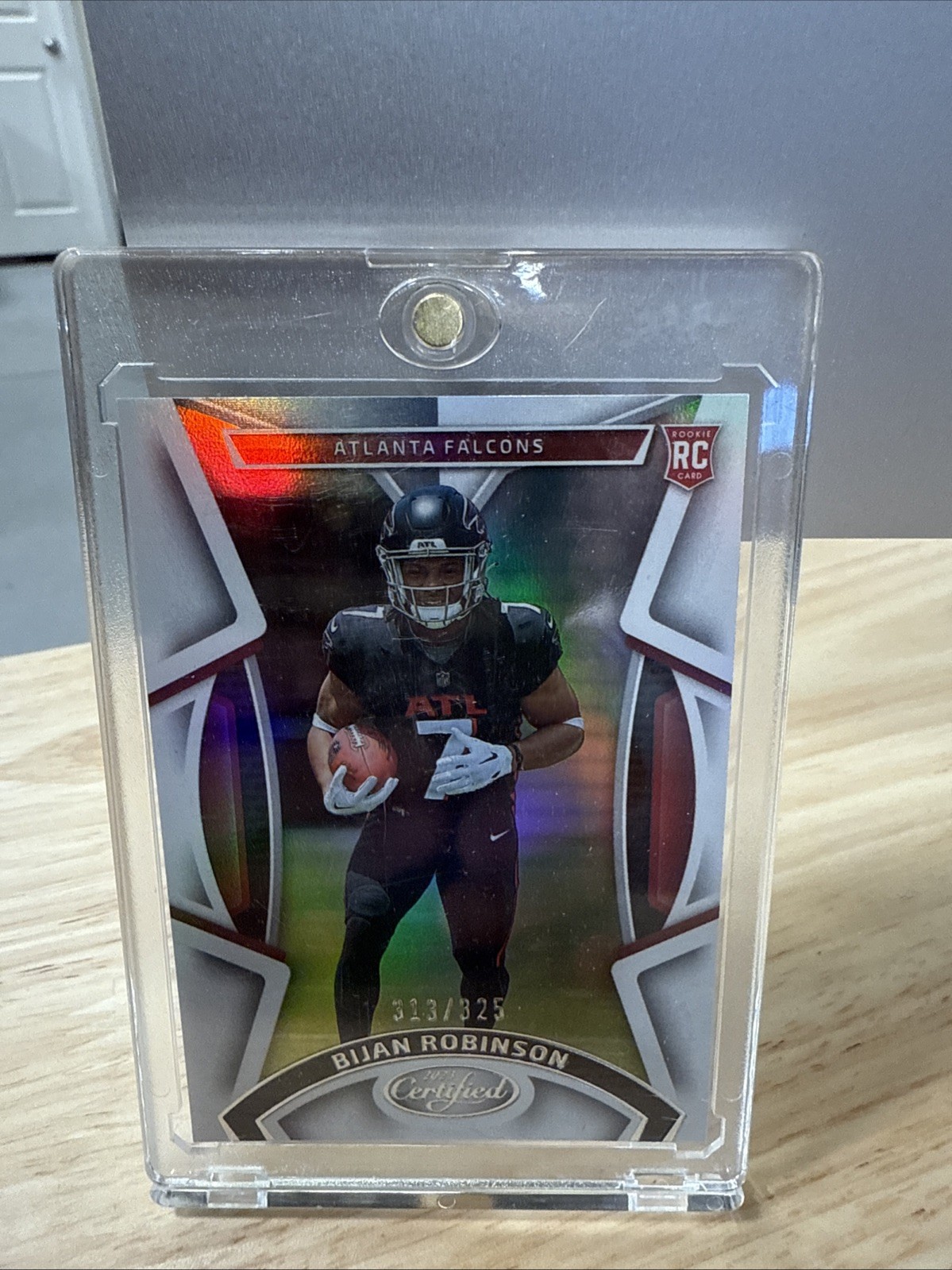 2023 Panini Certified Football Bijan Robinson SILVER HOLO RC /325 - Falcons #111