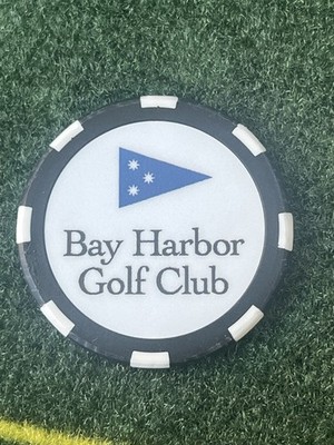 New Bay Harbor Golf Club (Bay Harbor, MI) Poker Chip Ball Marker