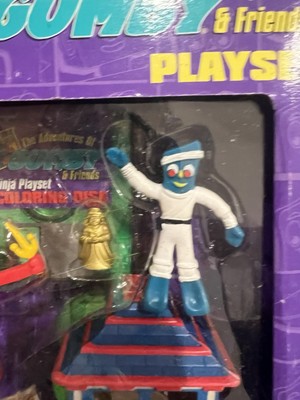 アメコミ The Adventures of Gumby & Friends The Adventures of Gumby & Friends Ninja Playset New in Sealed Box