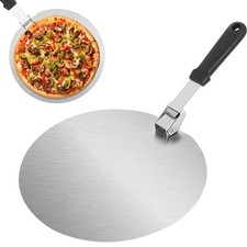 Pizza tray, Heavy Duty Pizza Paddle, Metal Pizza Spatula , 12 Inches