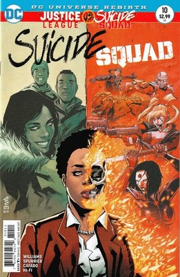 SUICIDE SQUAD #10 JUSTICE LEAGUE VS SUICIDE SQUAD (2016) CAFARO ~ UNREAD NM
