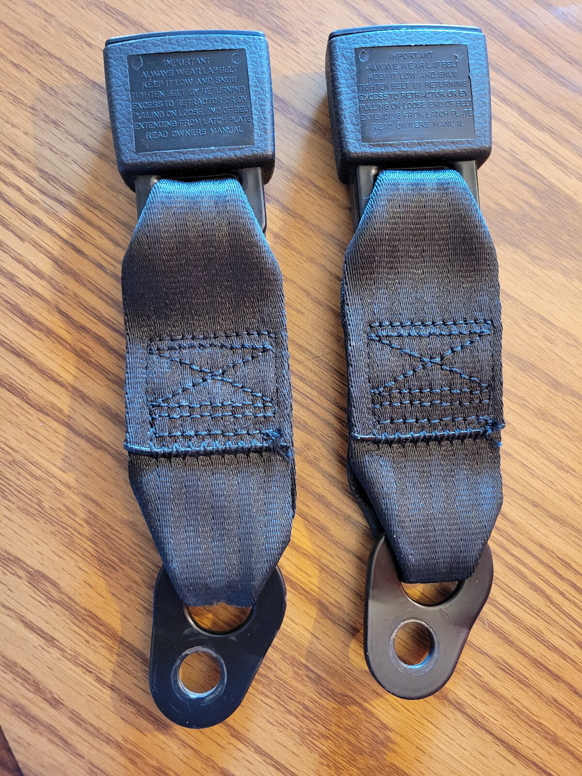 OEM Ferrari Mondial 3.2, T Quattrovalve Rear Seat Belt Buckles - # 61245500