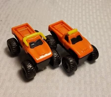 Monster Jam 2019 Feld Motor Sport McDonald's Orange  One Missing Horns
