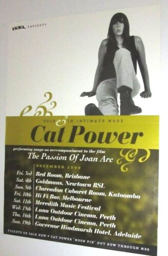 CAT POWER ORIGINAL TOUR POSTER - Picture 1 of 1