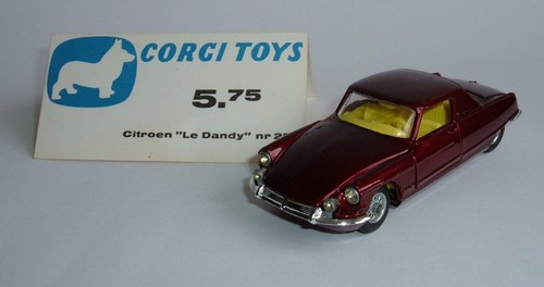 Rare 1960's Dutch Corgi Toys Shop Display, Citroen 'Le Dandy' Coupe, Superb Mint - Picture 4 of 4
