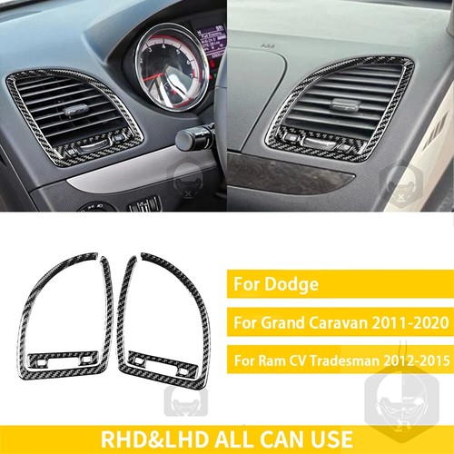 Grand Caravan 2011-2020 Ram CV Tradesman 2012-2015 accesorios coche fibra de carbono - Imagen 26 de 34