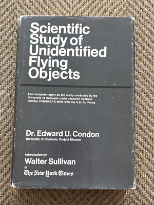 Scientific Study of Unidentified Flying Objects 1st Edition 1969 Condon HC/DJ