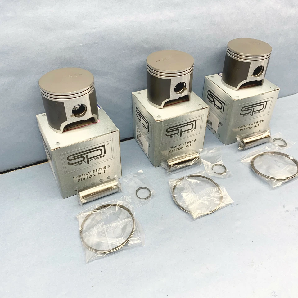 Nuevos kits de pistones SPI de 78,50 mm de diámetro STD Yamaha 700 V Max SXR Mountain Max 1998-2001 Foto 4 de 4