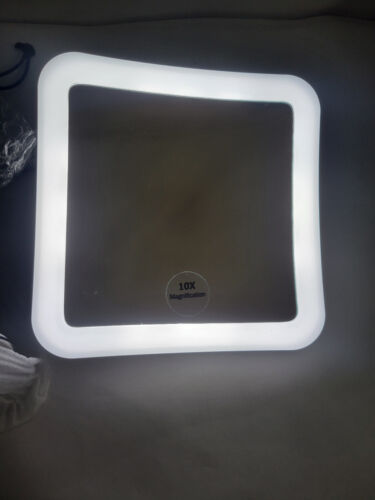 Fancii Flexible Magnifying Mirror 10X LED Light Gooseneck Suction & Travel Bag - Picture 4 of 12