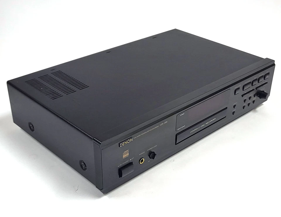 Denon CDR-1000 CD Recorder – PCM Audio Tech – 220V Europlug – Tested & Working - Image 3 of 4