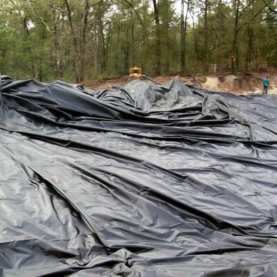 PVC Pond Liner Membrane – Various Sizes 10ft To 33ft For Garden Fish Pond