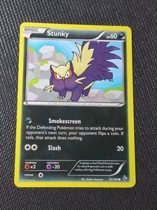 Pokémon TCG Stunky Flashfire 53/106 Common