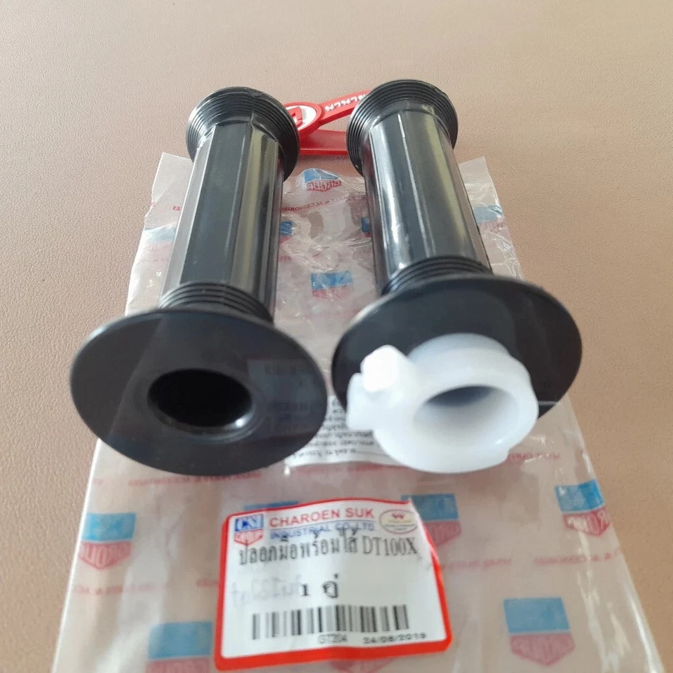 Empuñaduras de goma para motocicleta M9 para manillar Yamaha DT125 DT100 DT100X Foto 4 de 4