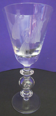 Christmas 1983 30% Full Lead Crystal Cumbria Crystal Glass Clear No 19 Ed 250