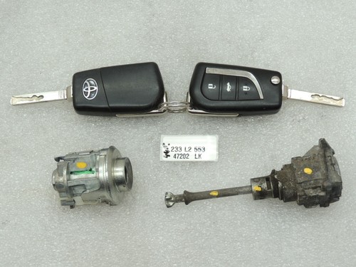 Toyota Avensis T27 Funkschlüssel Zündschloss Zylinder satz Zündschloss Zylinder - 第 1/14 張圖片