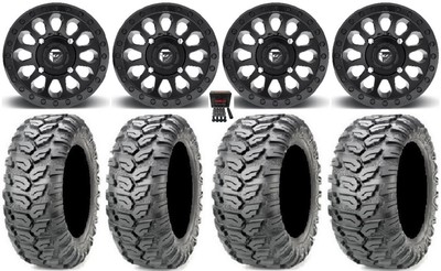 Fuel Vector MB 14'' Wheels 29'' Ceros Tires Can-Am Defender