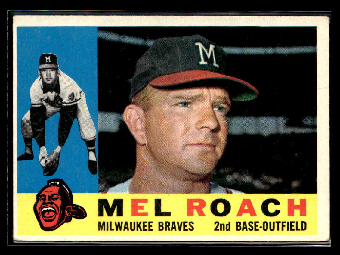 1960 Topps #491 Mel Roach - EX/EX+ Set Break! | eBay