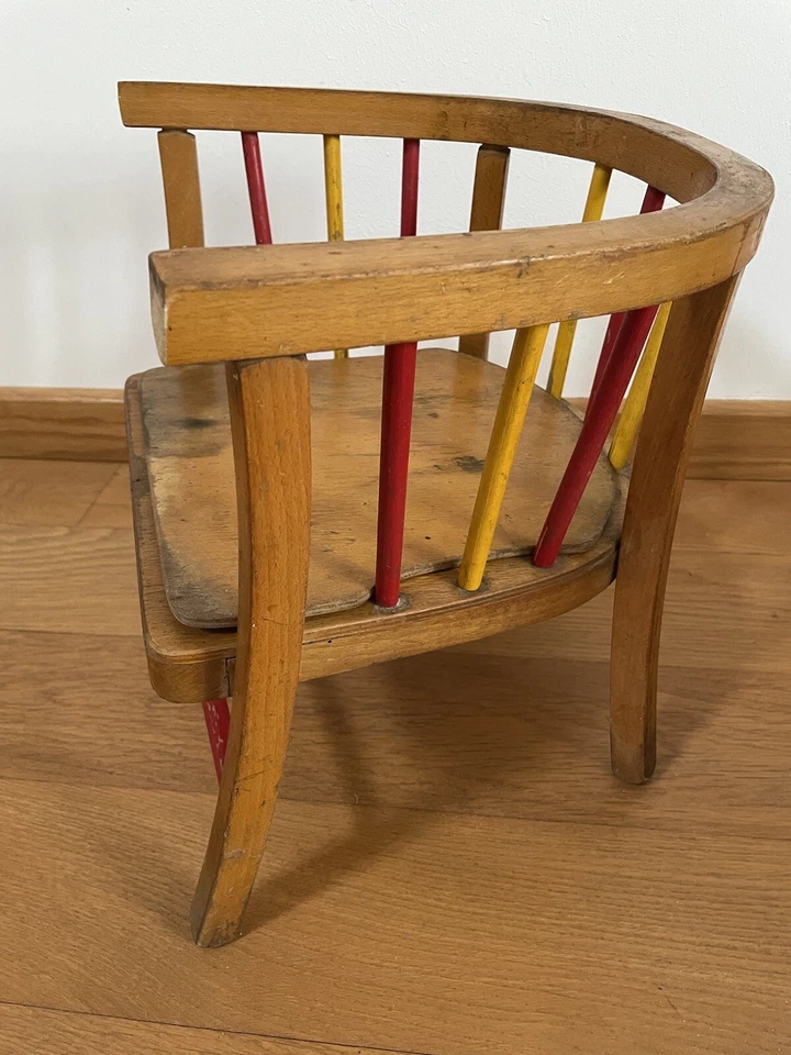 Chaise bébé Baumann Année 50 - 60 - Photo 4/4