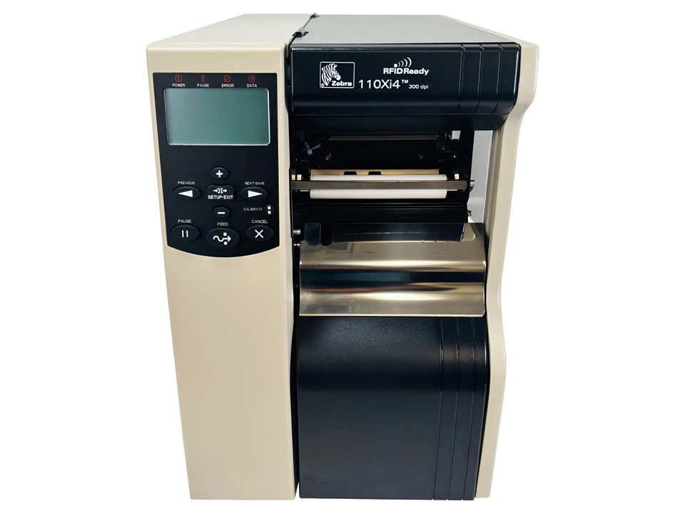 Refurbished Zebra 110Xi4 Thermal Transfer Label Printer 300 DPI 1 Year Warranty - Image 4 of 4