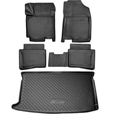 Fußmatten & Kofferraumwanne Set passend für Hyundai i20 II | Typ GB | ab 2014